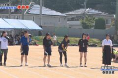 各部選抜/部対抗リレー　2025年度　川之江高等学校運動会