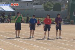 3年男女選抜/学年別リレー　2025年度　川之江高等学校運動会