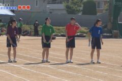 2年男女選抜/学年別リレー　2025年度　川之江高等学校運動会