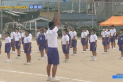 開会式　2025年度　三島東中学校運動会
