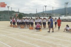 1年/BAKU　笑　ENJOY　リレー　2025年度　川之江南中学校運動会