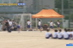 80m走　2025年度　三島東中学校運動会