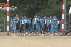 中学部/よさこいソーラン　2025年度　新宮小・中学校運動会