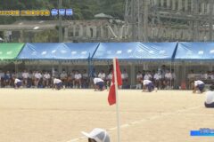 100m走　2025年度　三島東中学校運動会