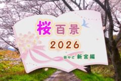 桜百景２０２６街かど新宮編