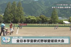 全日本学童軟式野球 愛媛県大会準決勝・決勝
