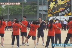 フォークダンス／3年生　２０２６年度　三島高校運動会