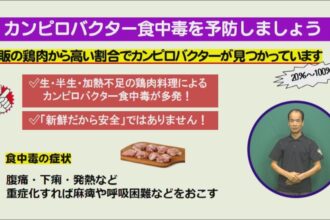 カンピロバクター食中毒を予防しましょう カンピロバクター食中毒を予防しましょう